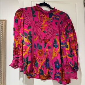 FARM Rio Multicolor Floral Blouse